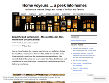 Tablet Screenshot of homevoyeurs.com
